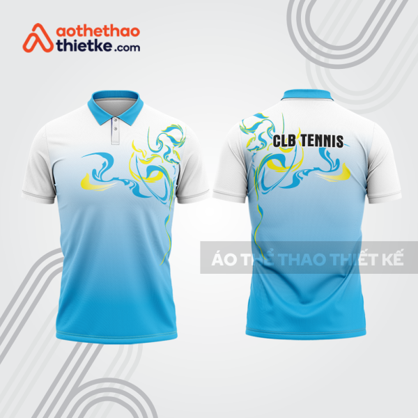 Mẫu thiết kế áo có cổ đồng phục thi đấu quần vợt tn1340