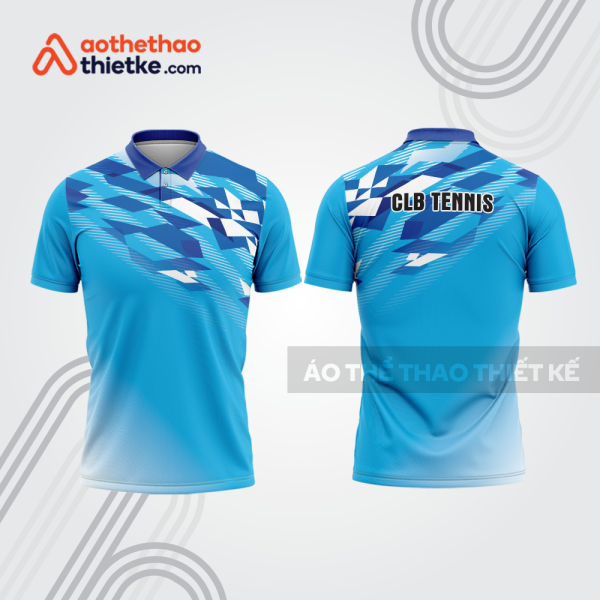 Mẫu thiết kế áo có cổ đồng phục thi đấu quần vợt tn1344