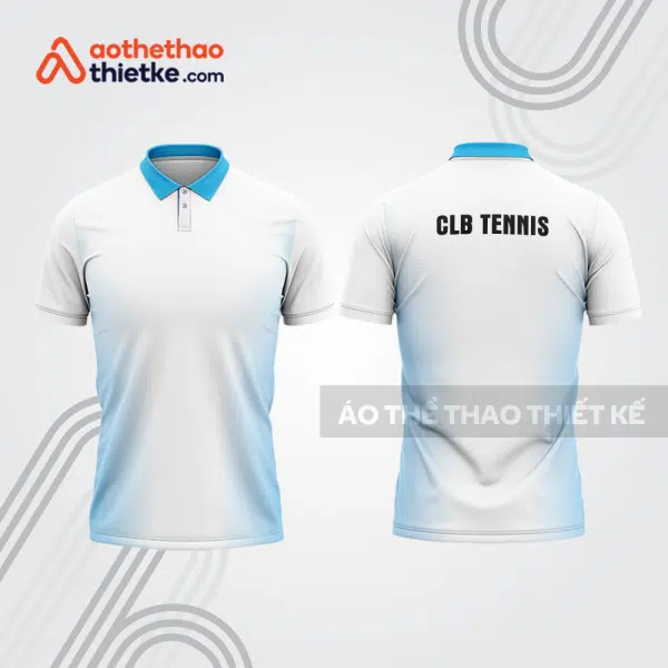 Mẫu thiết kế áo có cổ đồng phục thi đấu quần vợt tn1346