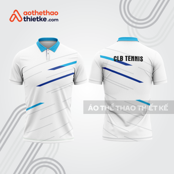 Mẫu thiết kế áo có cổ đồng phục thi đấu quần vợt tn1347