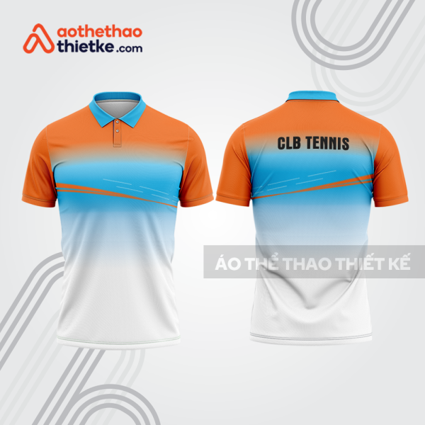Mẫu thiết kế áo có cổ đồng phục thi đấu quần vợt tn1348