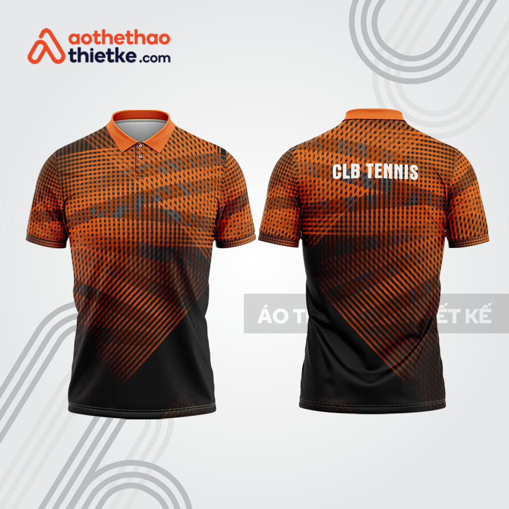 Mẫu thiết kế áo có cổ đồng phục thi đấu quần vợt tn1353