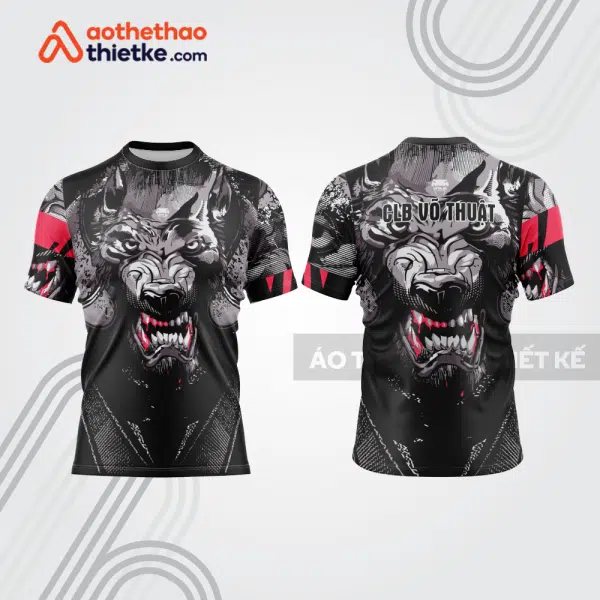 Mẫu thiết kế áo t-shirt võ thuật vt24