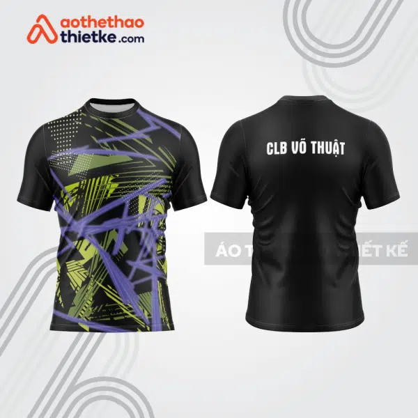 Mẫu thiết kế áo t-shirt võ thuật vt25