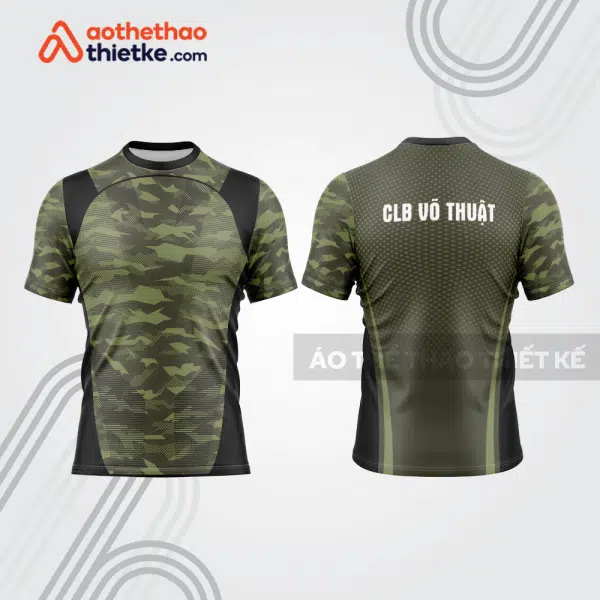 Mẫu thiết kế áo t-shirt võ thuật vt27