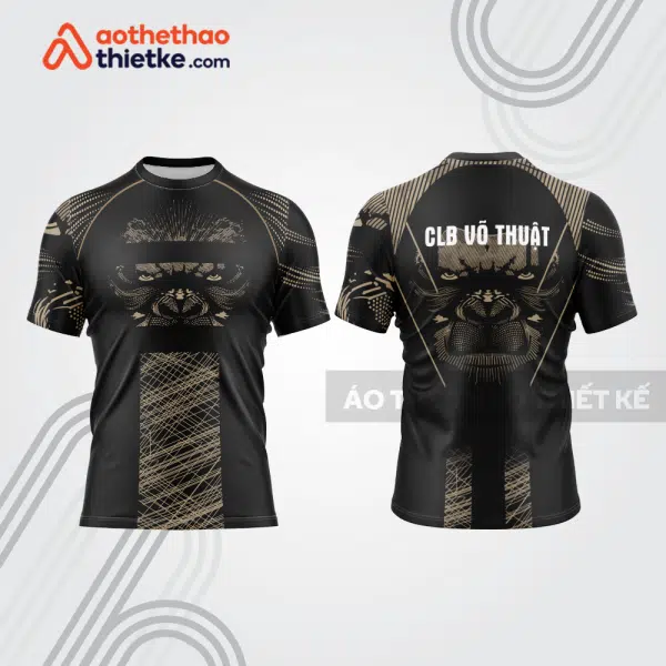 Mẫu thiết kế áo t-shirt võ thuật vt28