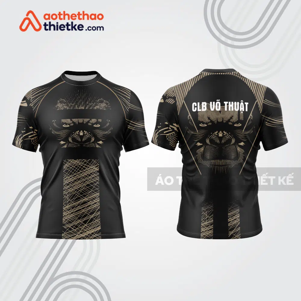 Mẫu thiết kế áo t-shirt võ thuật vt28