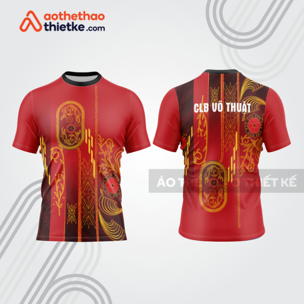 Mẫu thiết kế áo t-shirt võ thuật vt29