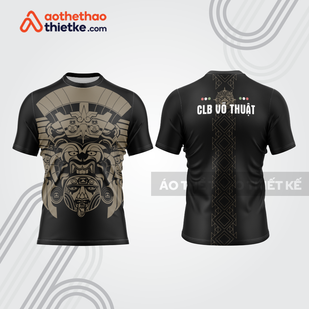 Mẫu thiết kế áo t-shirt võ thuật vt31
