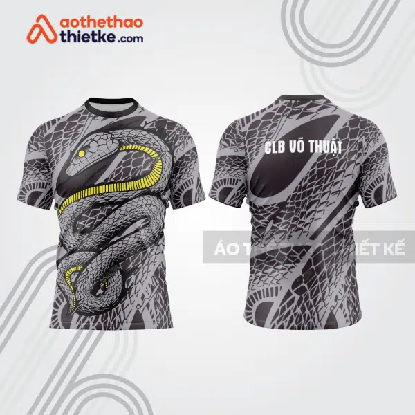 Mẫu thiết kế áo t-shirt võ thuật vt33