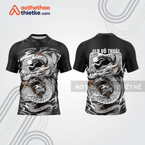 Mẫu thiết kế áo t-shirt võ thuật vt34