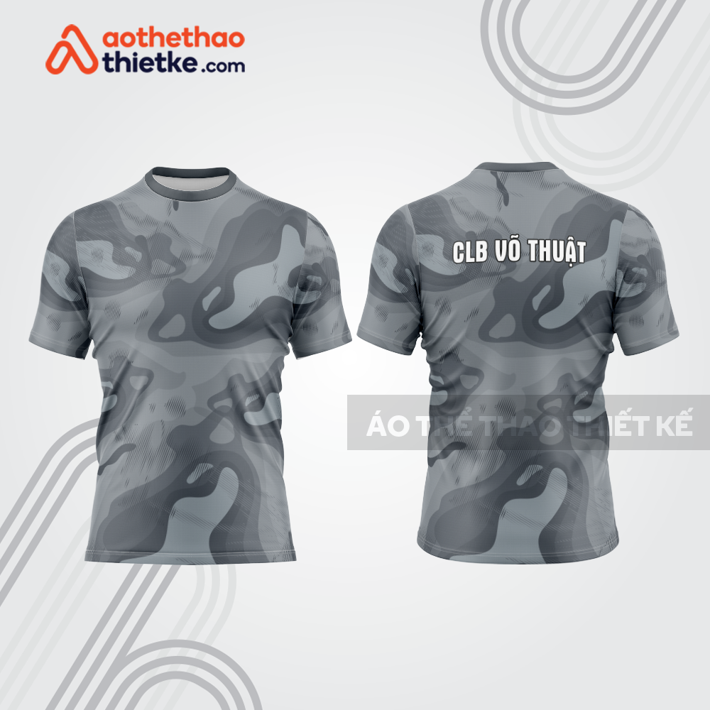 Mẫu thiết kế áo t-shirt võ thuật vt37