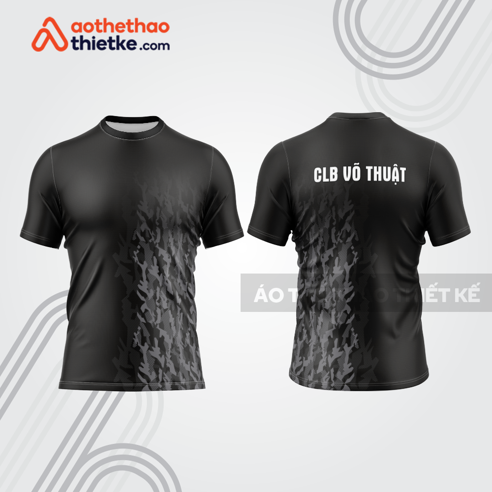 Mẫu thiết kế áo t-shirt võ thuật vt38