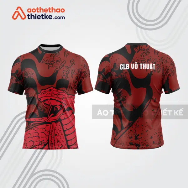 Mẫu thiết kế áo t-shirt võ thuật vt42