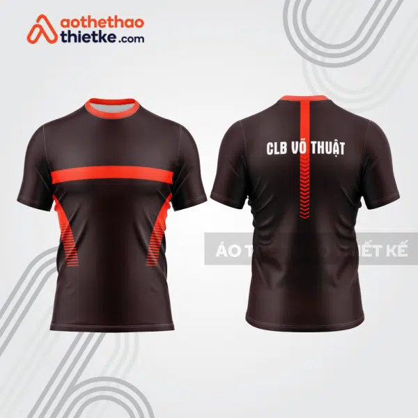 Mẫu thiết kế áo t-shirt võ thuật vt43