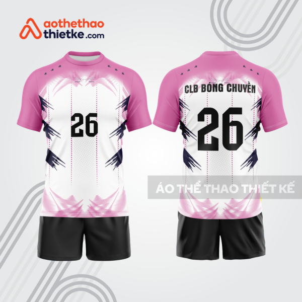 Mẫu thiết kế quần áo đồng phục thi đấu bóng chuyền bc1089