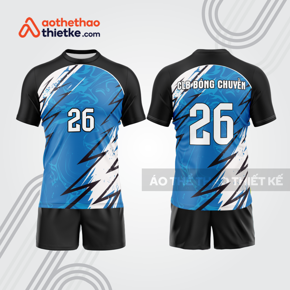 Mẫu thiết kế quần áo đồng phục thi đấu bóng chuyền bc1090