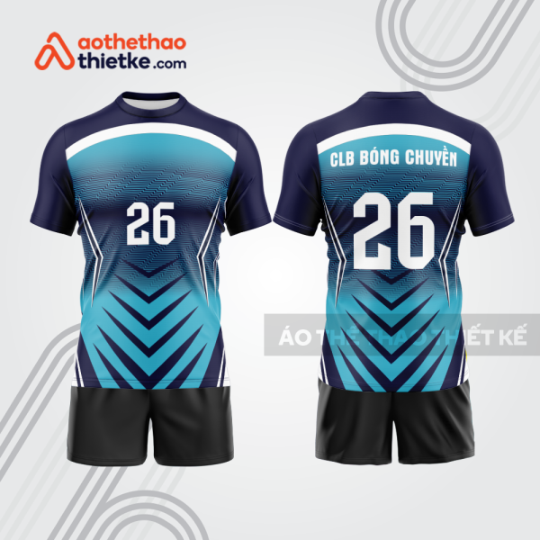 Mẫu thiết kế quần áo đồng phục thi đấu bóng chuyền bc1092