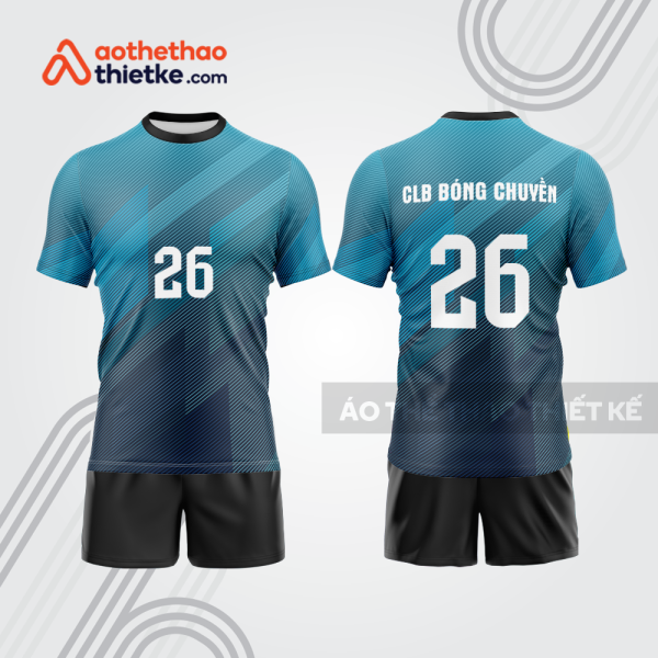 Mẫu thiết kế quần áo đồng phục thi đấu bóng chuyền bc1093