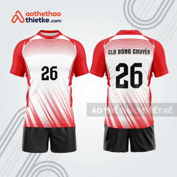 Mẫu thiết kế quần áo đồng phục thi đấu bóng chuyền bc1094