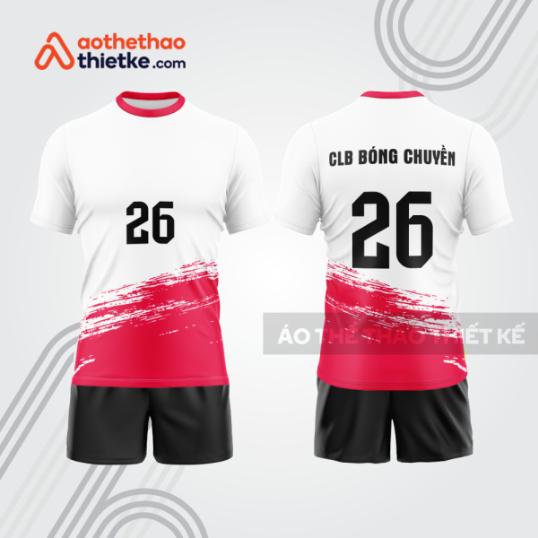 Mẫu thiết kế quần áo đồng phục thi đấu bóng chuyền bc1095