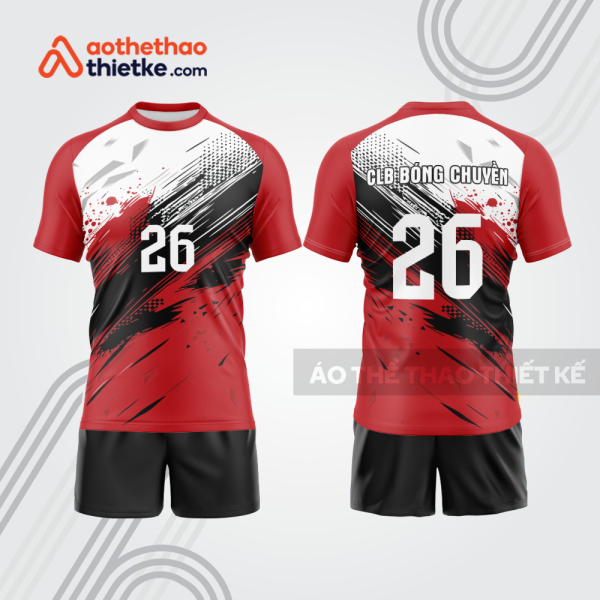 Mẫu thiết kế quần áo đồng phục thi đấu bóng chuyền bc1096