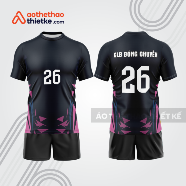 Mẫu thiết kế quần áo đồng phục thi đấu bóng chuyền bc1097