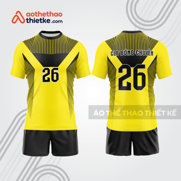 Mẫu thiết kế quần áo đồng phục thi đấu bóng chuyền bc1099