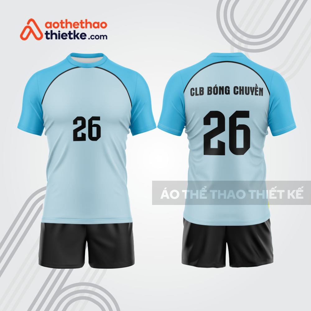 Mẫu thiết kế quần áo đồng phục thi đấu bóng chuyền bc1101