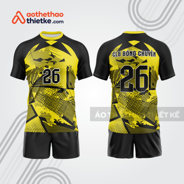 Mẫu thiết kế quần áo đồng phục thi đấu bóng chuyền bc1104