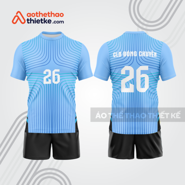 Mẫu thiết kế quần áo đồng phục thi đấu bóng chuyền bc1105