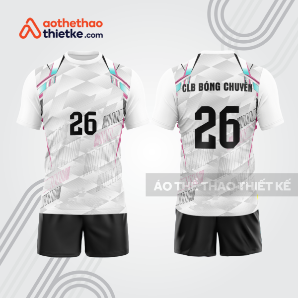 Mẫu thiết kế quần áo đồng phục thi đấu bóng chuyền bc1106