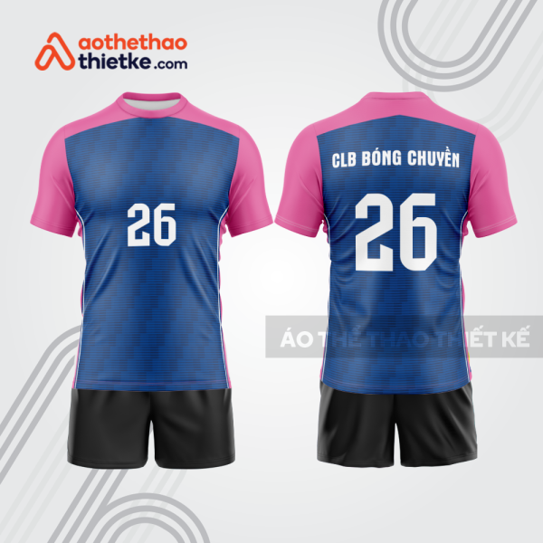 Mẫu thiết kế quần áo đồng phục thi đấu bóng chuyền bc1107