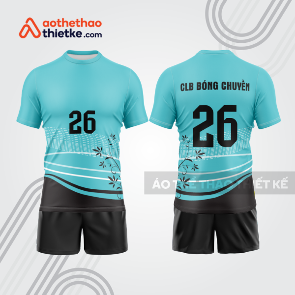 Mẫu thiết kế quần áo đồng phục thi đấu bóng chuyền bc1108