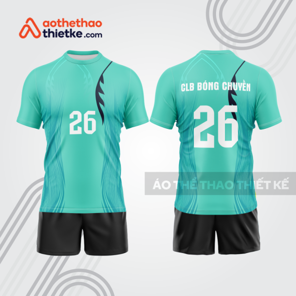 Mẫu thiết kế quần áo đồng phục thi đấu bóng chuyền bc1111