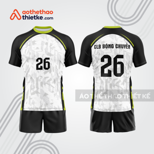 Mẫu thiết kế quần áo đồng phục thi đấu bóng chuyền bc1114