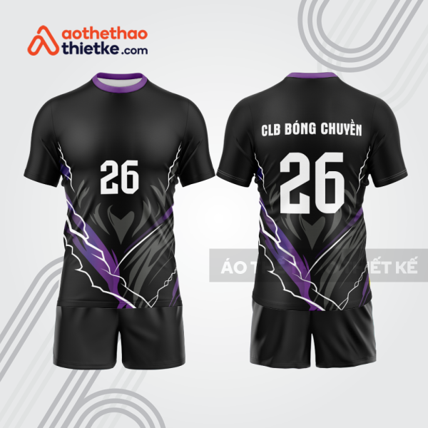 Mẫu thiết kế quần áo đồng phục thi đấu bóng chuyền bc1115