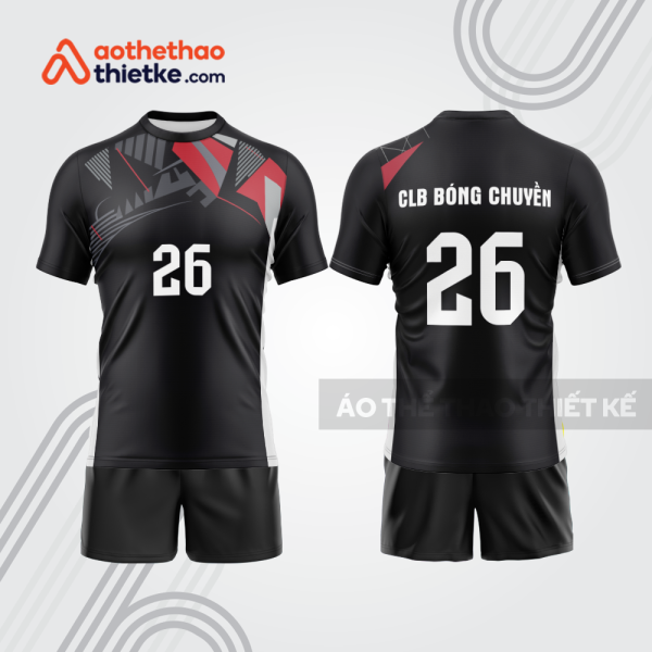 Mẫu thiết kế quần áo đồng phục thi đấu bóng chuyền bc1117