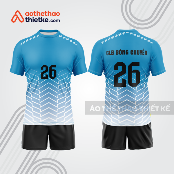 Mẫu thiết kế quần áo đồng phục thi đấu bóng chuyền bc1118