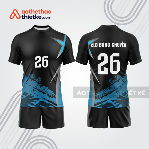 Mẫu thiết kế quần áo đồng phục thi đấu bóng chuyền bc1122