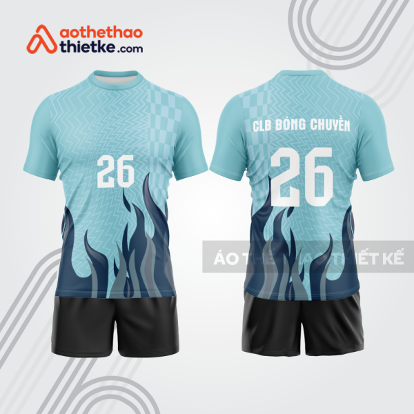 Mẫu thiết kế quần áo đồng phục thi đấu bóng chuyền bc1123