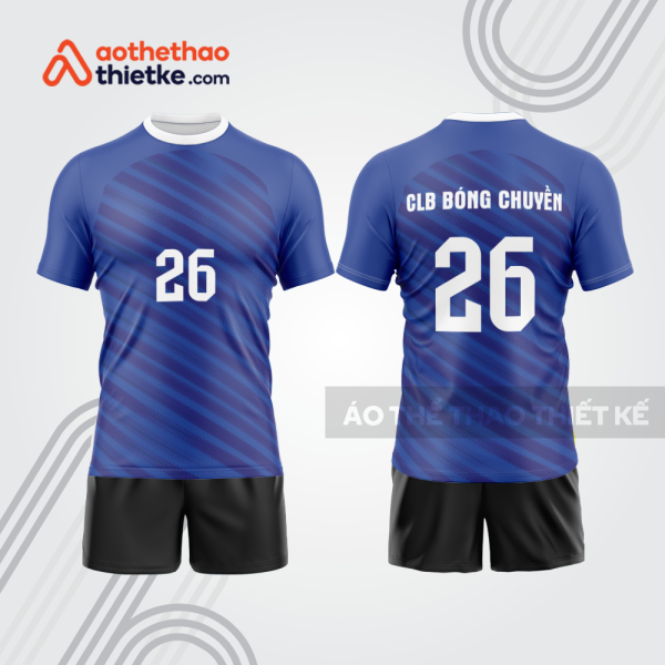 Mẫu thiết kế quần áo đồng phục thi đấu bóng chuyền bc1129