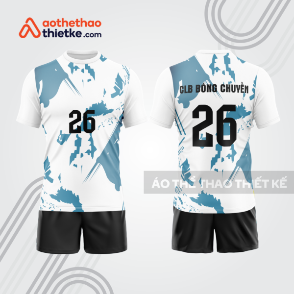 Mẫu thiết kế quần áo đồng phục thi đấu bóng chuyền bc1130