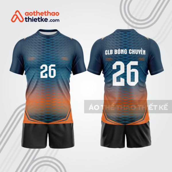 Mẫu thiết kế quần áo đồng phục thi đấu bóng chuyền bc1131