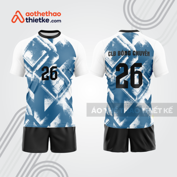 Mẫu thiết kế quần áo đồng phục thi đấu bóng chuyền bc1133