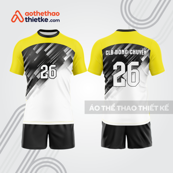 Mẫu thiết kế quần áo đồng phục thi đấu bóng chuyền bc1134