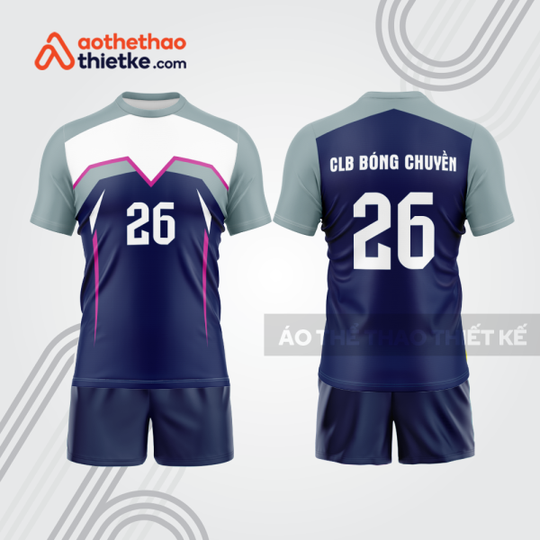 Mẫu thiết kế quần áo đồng phục thi đấu bóng chuyền bc1143