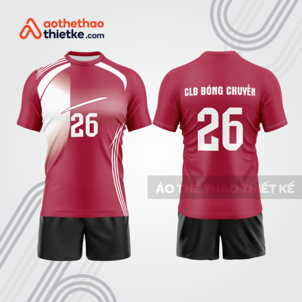 Mẫu thiết kế quần áo đồng phục thi đấu bóng chuyền bc1146