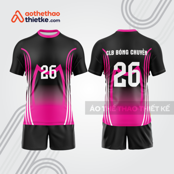 Mẫu thiết kế quần áo đồng phục thi đấu bóng chuyền bc1147