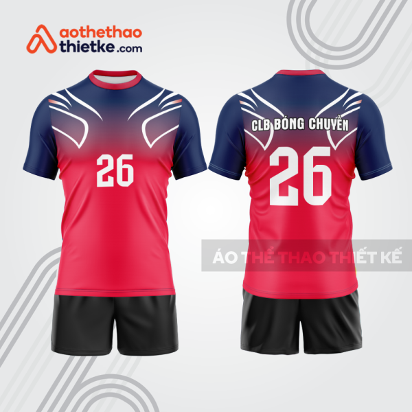 Mẫu thiết kế quần áo đồng phục thi đấu bóng chuyền bc1149